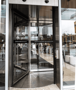 Contemporary Revolving Door